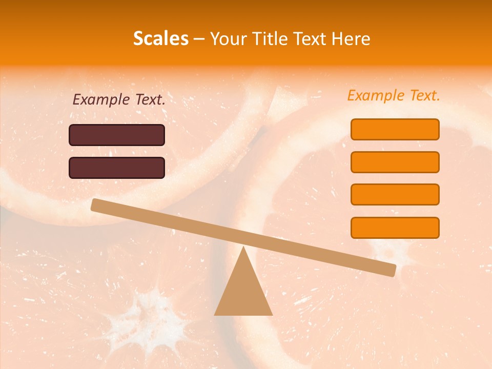 Circle Bright Tropical PowerPoint Template