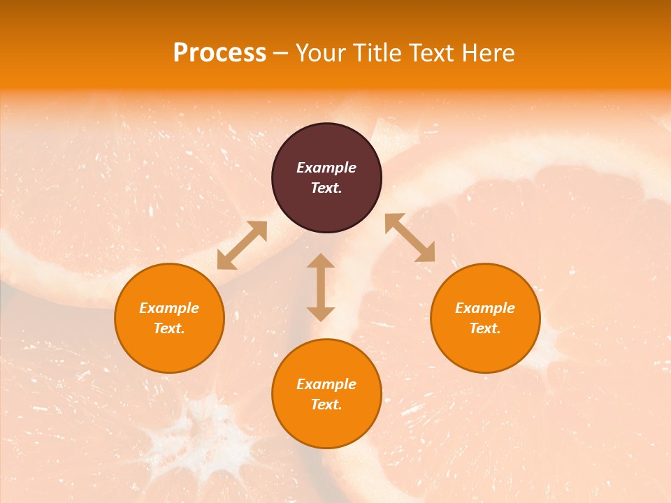 Circle Bright Tropical PowerPoint Template
