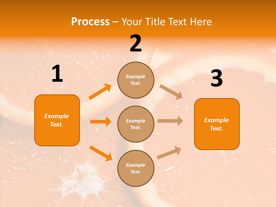 Circle Bright Tropical PowerPoint Template