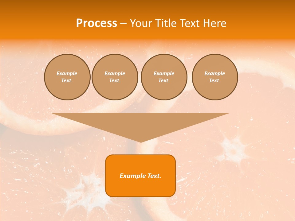 Circle Bright Tropical PowerPoint Template