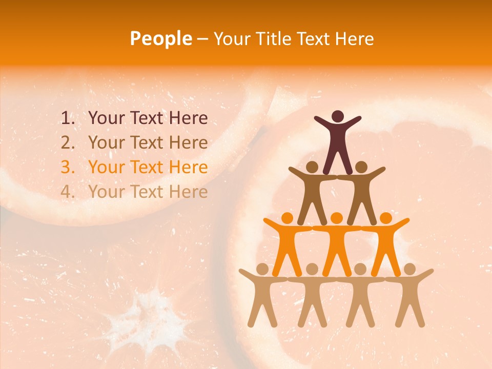 Circle Bright Tropical PowerPoint Template