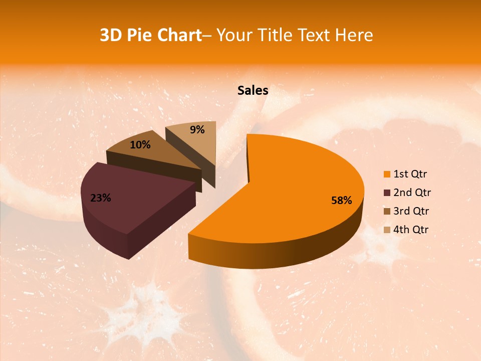 Circle Bright Tropical PowerPoint Template