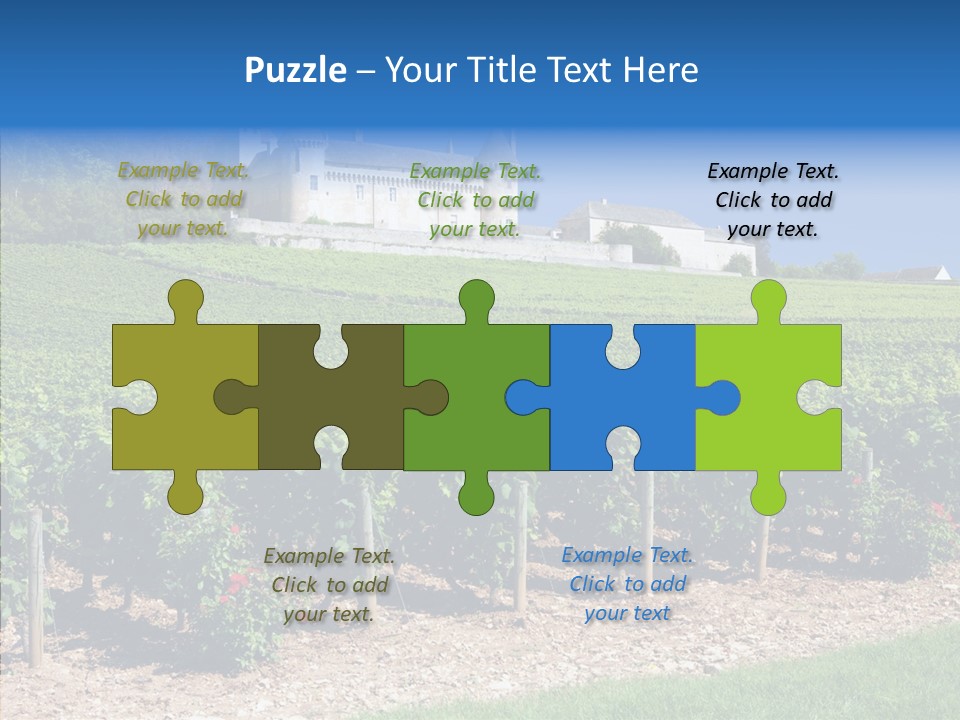 Rose Rully France PowerPoint Template