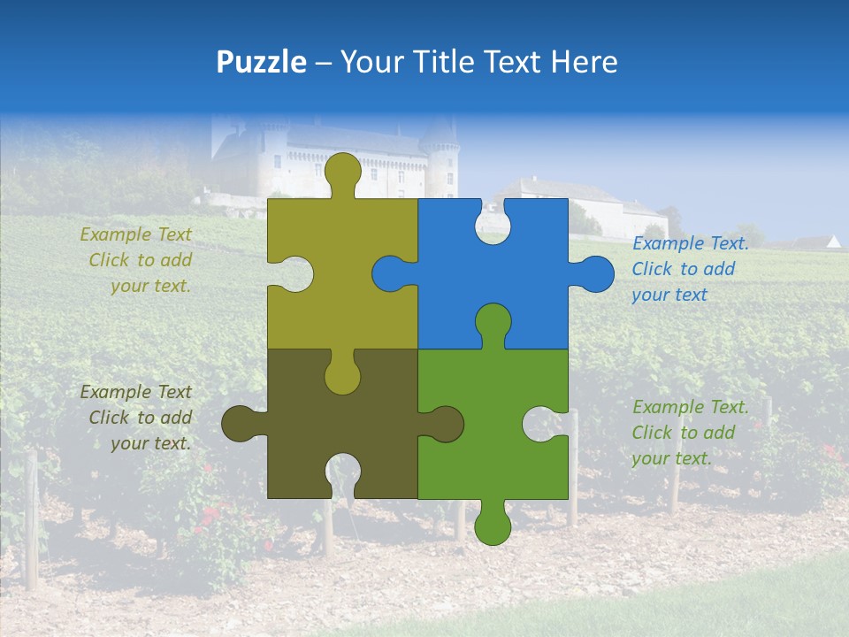 Rose Rully France PowerPoint Template