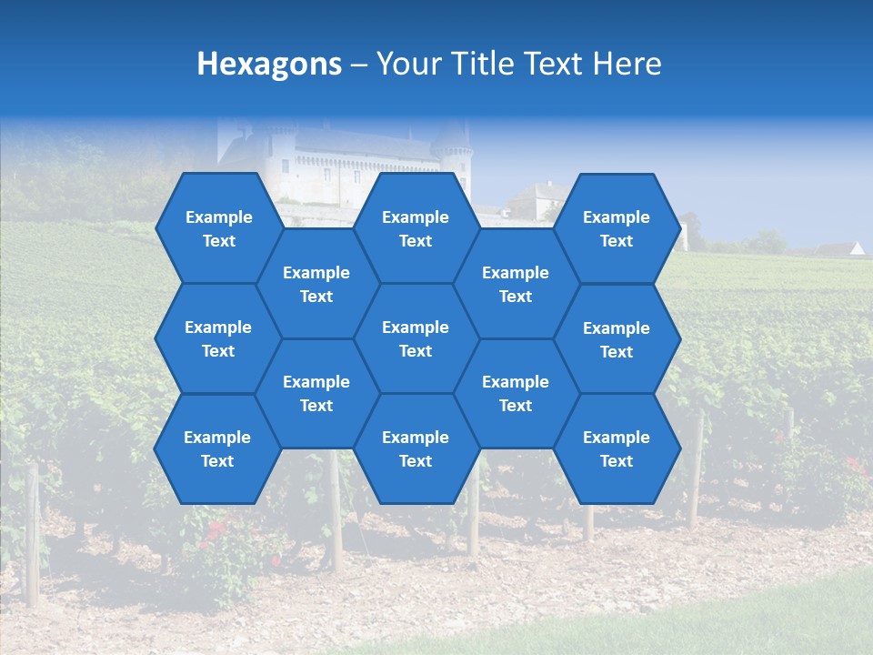 Rose Rully France PowerPoint Template