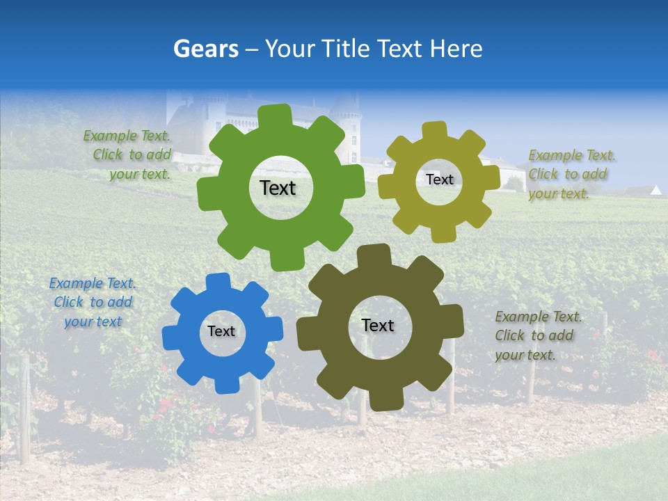 Rose Rully France PowerPoint Template