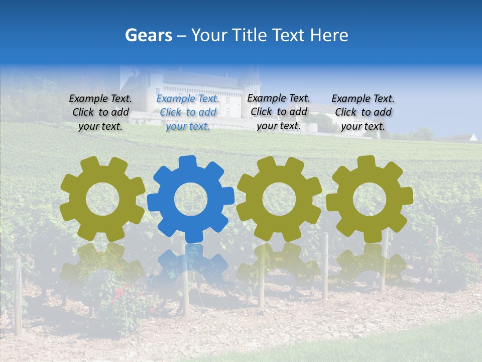 Rose Rully France PowerPoint Template