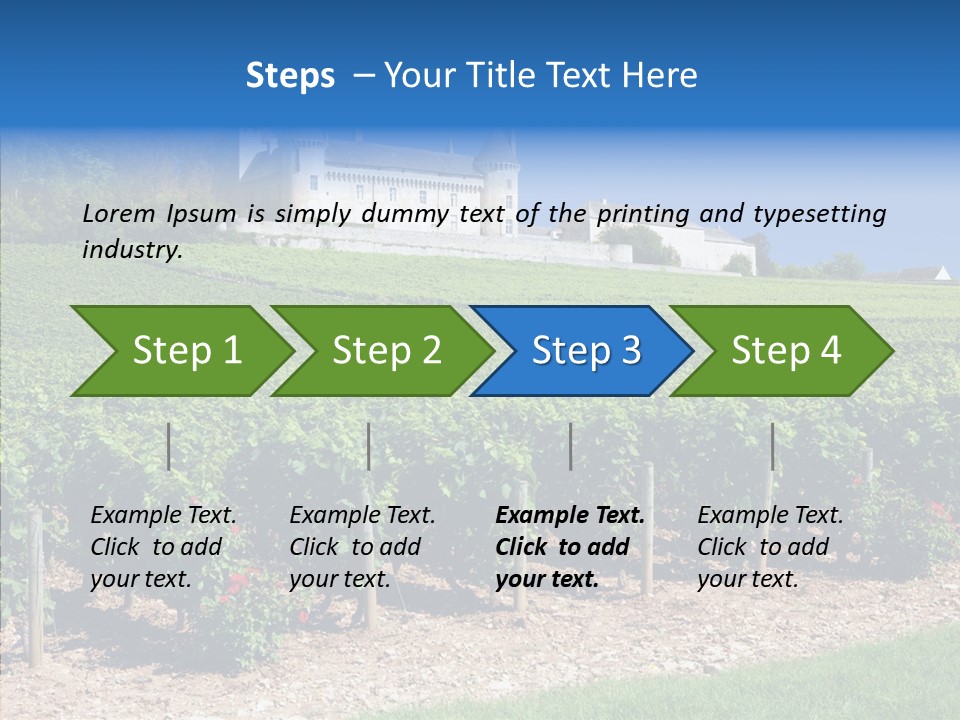 Rose Rully France PowerPoint Template