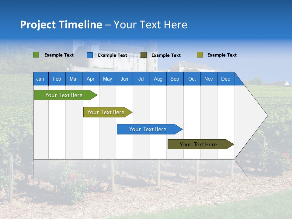 Rose Rully France PowerPoint Template