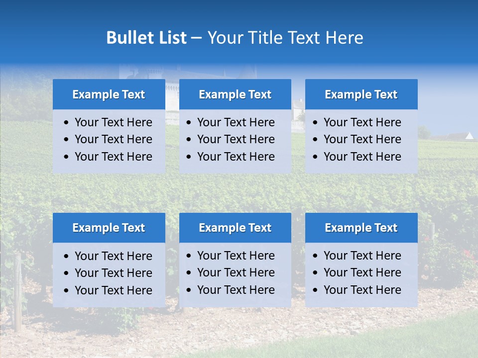 Rose Rully France PowerPoint Template