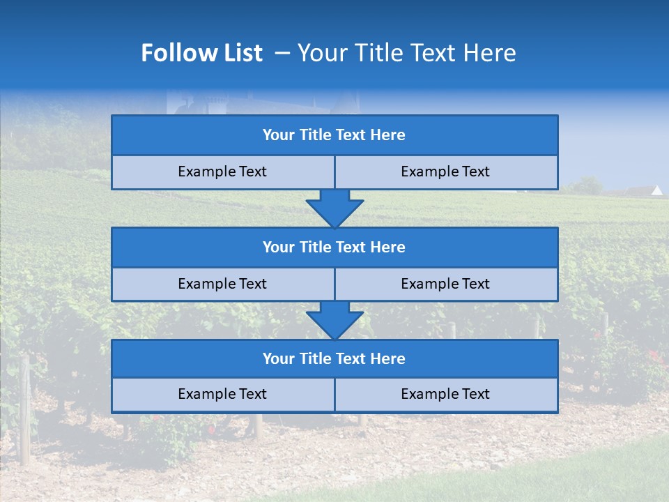 Rose Rully France PowerPoint Template