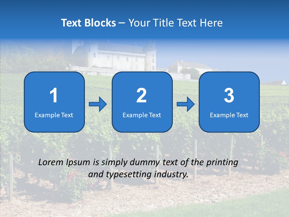Rose Rully France PowerPoint Template