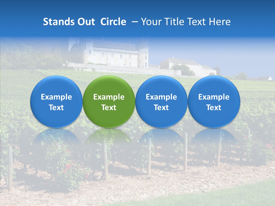 Rose Rully France PowerPoint Template