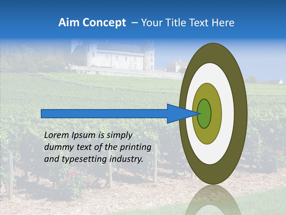 Rose Rully France PowerPoint Template