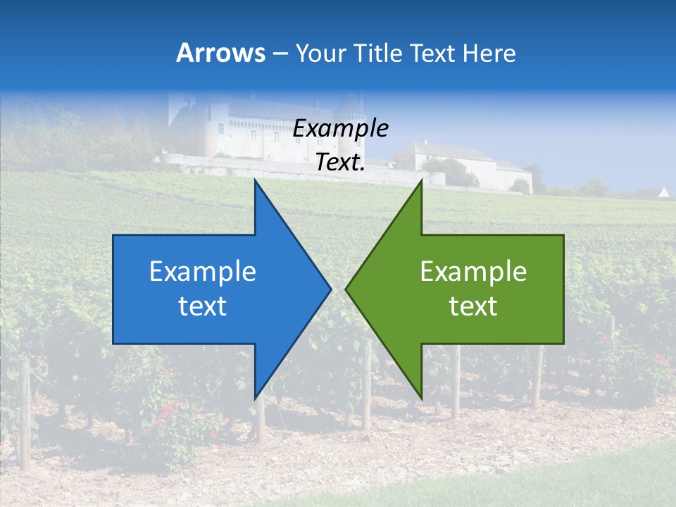 Rose Rully France PowerPoint Template