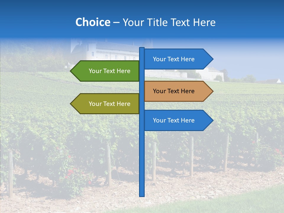 Rose Rully France PowerPoint Template