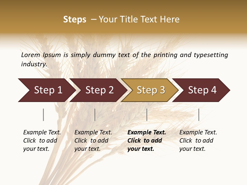 Summer Food Corn PowerPoint Template