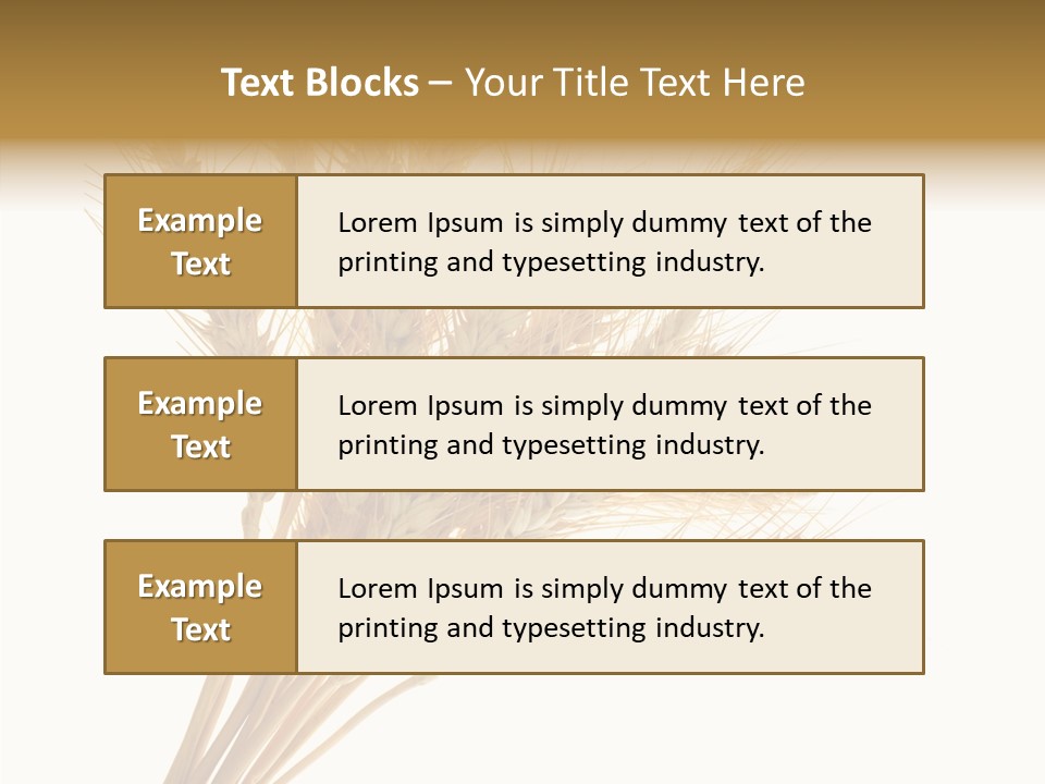 Summer Food Corn PowerPoint Template