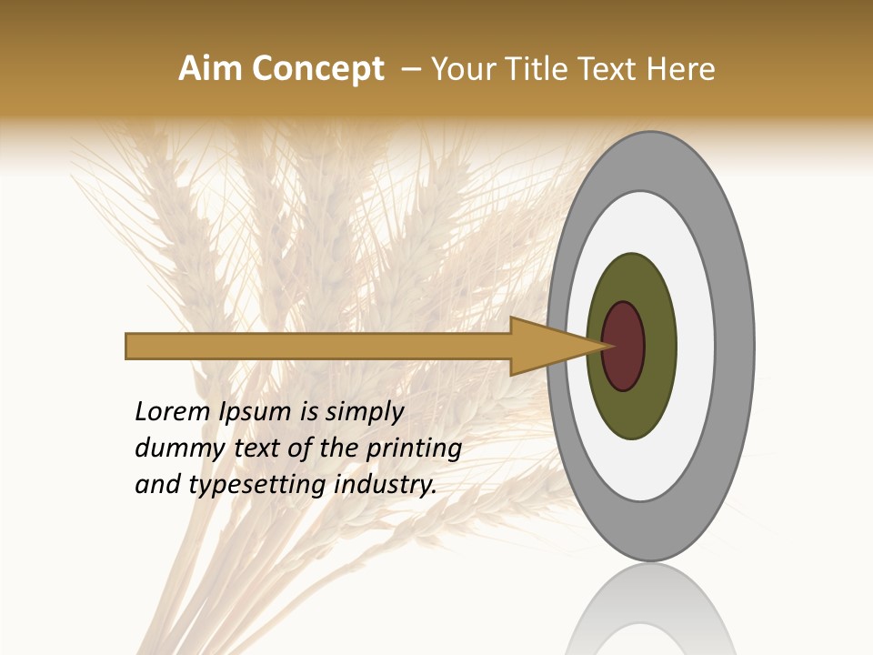 Summer Food Corn PowerPoint Template