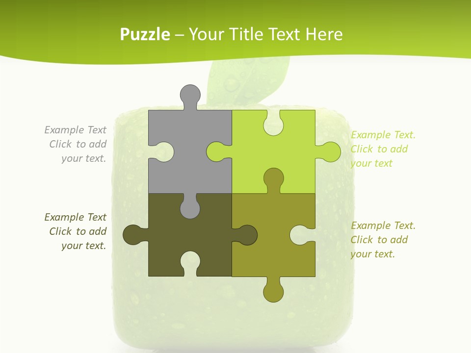 Shopping View Fortune PowerPoint Template