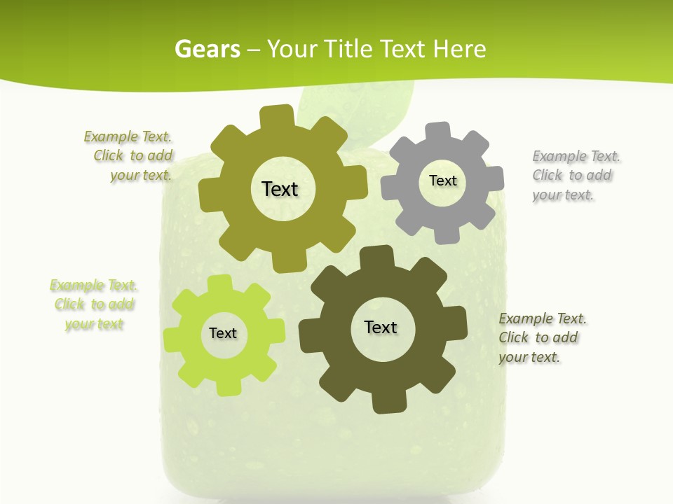 Shopping View Fortune PowerPoint Template