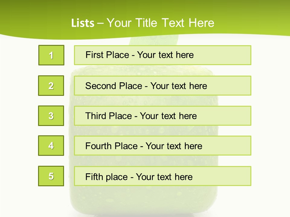 Shopping View Fortune PowerPoint Template