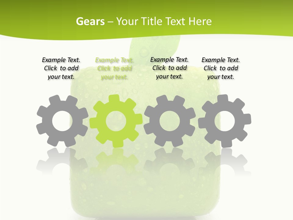 Shopping View Fortune PowerPoint Template