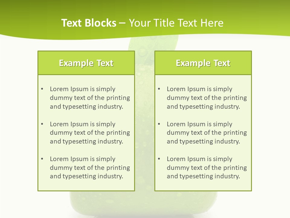 Shopping View Fortune PowerPoint Template