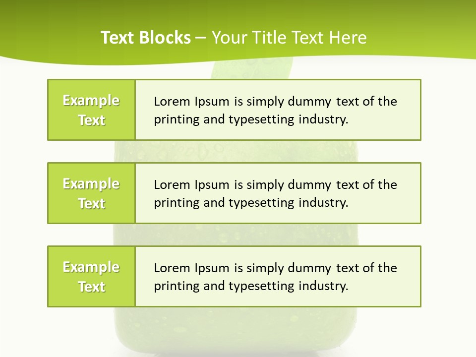 Shopping View Fortune PowerPoint Template