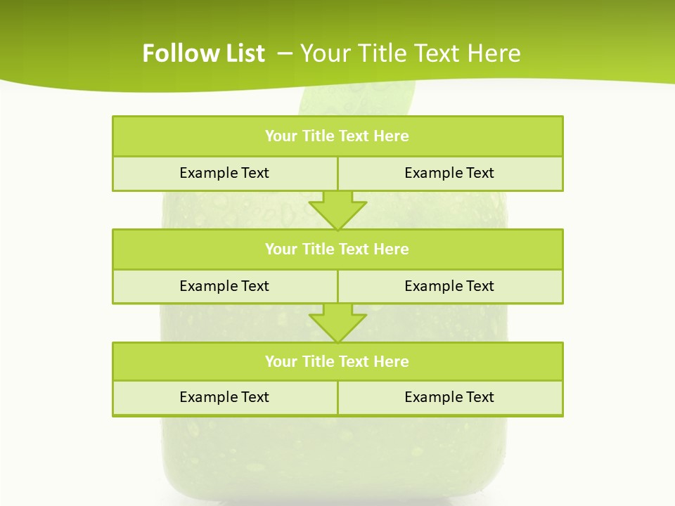Shopping View Fortune PowerPoint Template