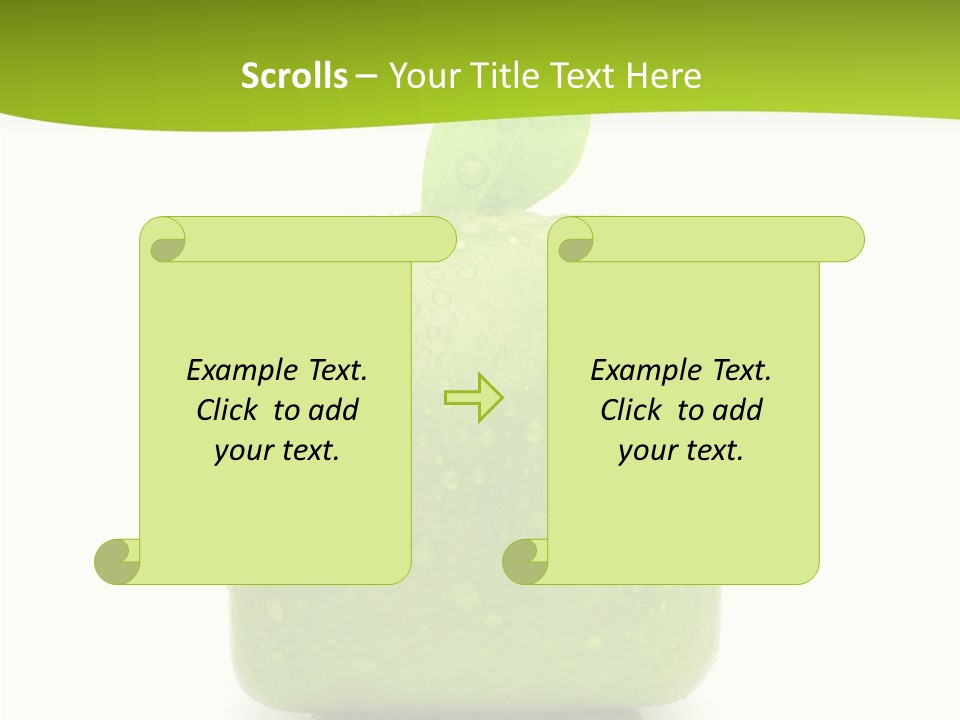 Shopping View Fortune PowerPoint Template