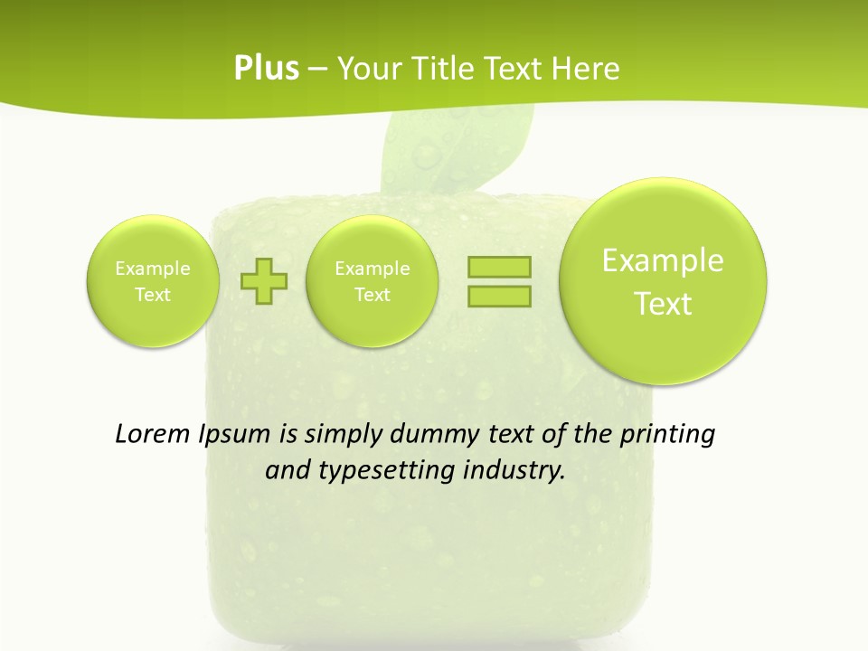 Shopping View Fortune PowerPoint Template