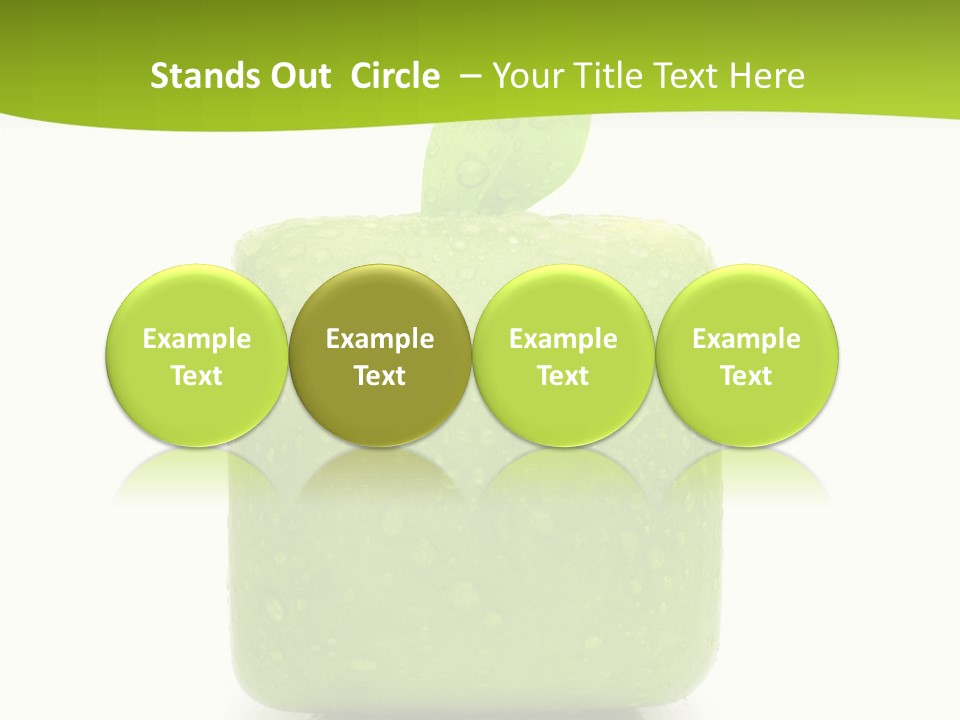 Shopping View Fortune PowerPoint Template