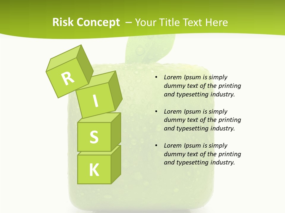 Shopping View Fortune PowerPoint Template