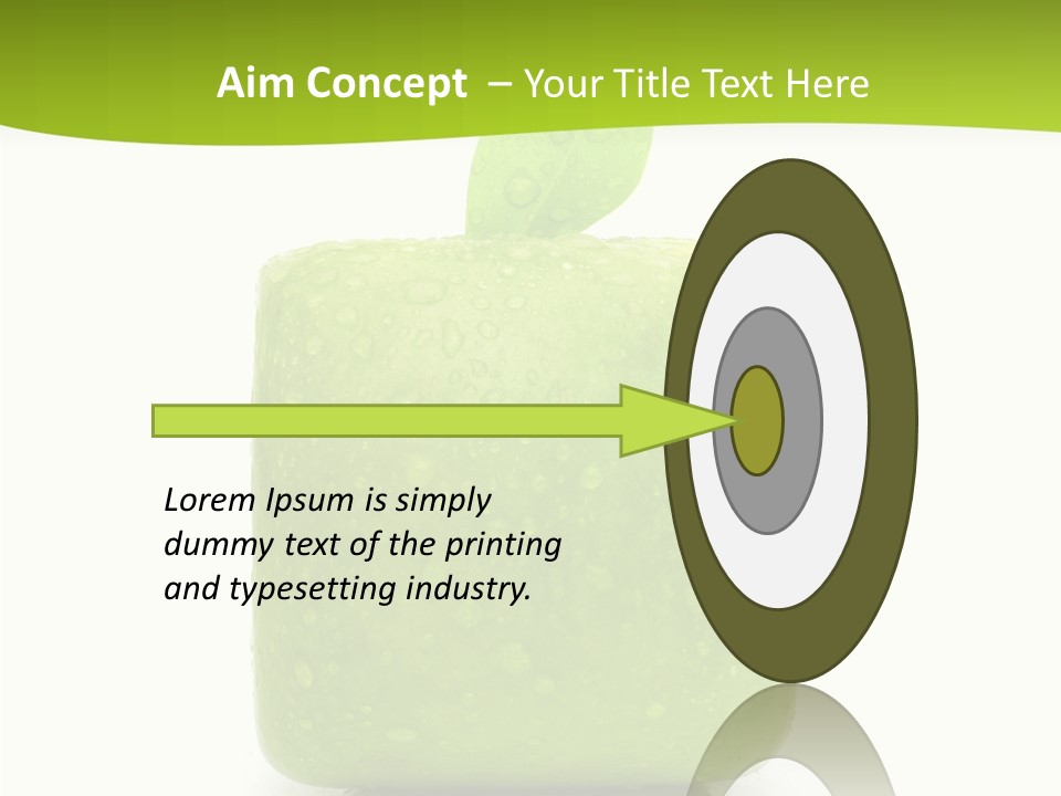 Shopping View Fortune PowerPoint Template