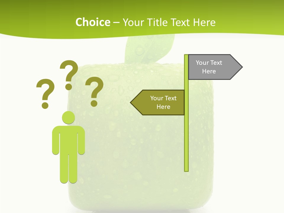 Shopping View Fortune PowerPoint Template