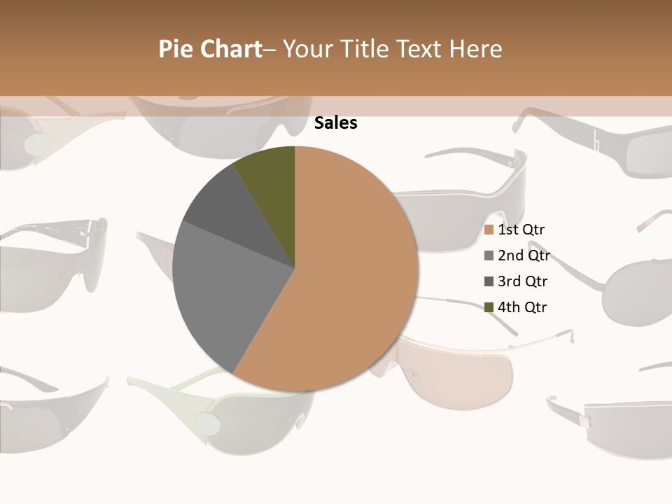 Optics Eye Glasses Pince Nez PowerPoint Template