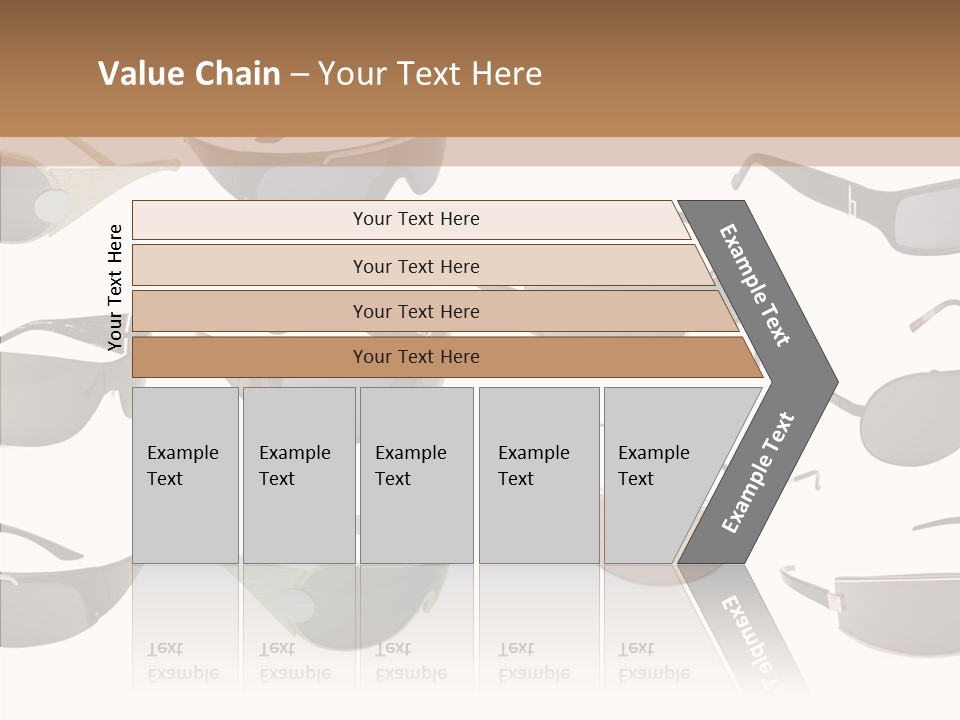 Optics Eye Glasses Pince Nez PowerPoint Template