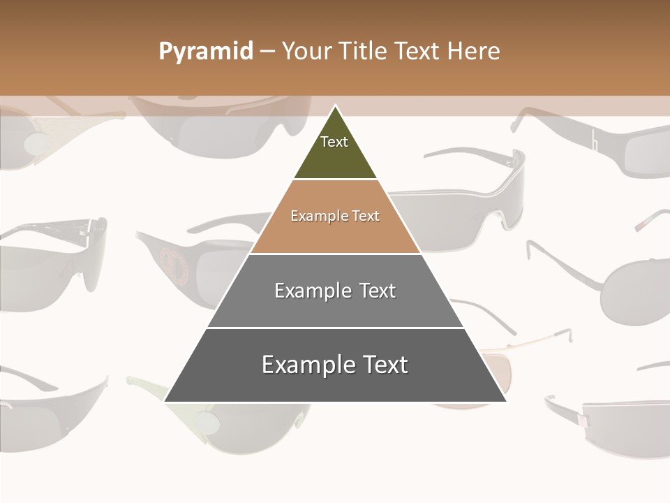 Optics Eye Glasses Pince Nez PowerPoint Template