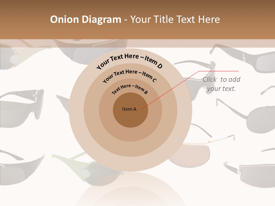 Optics Eye Glasses Pince Nez PowerPoint Template
