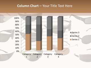 Optics Eye Glasses Pince Nez PowerPoint Template