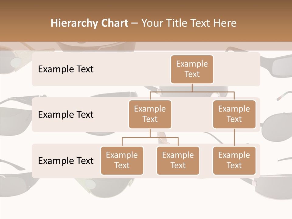 Optics Eye Glasses Pince Nez PowerPoint Template