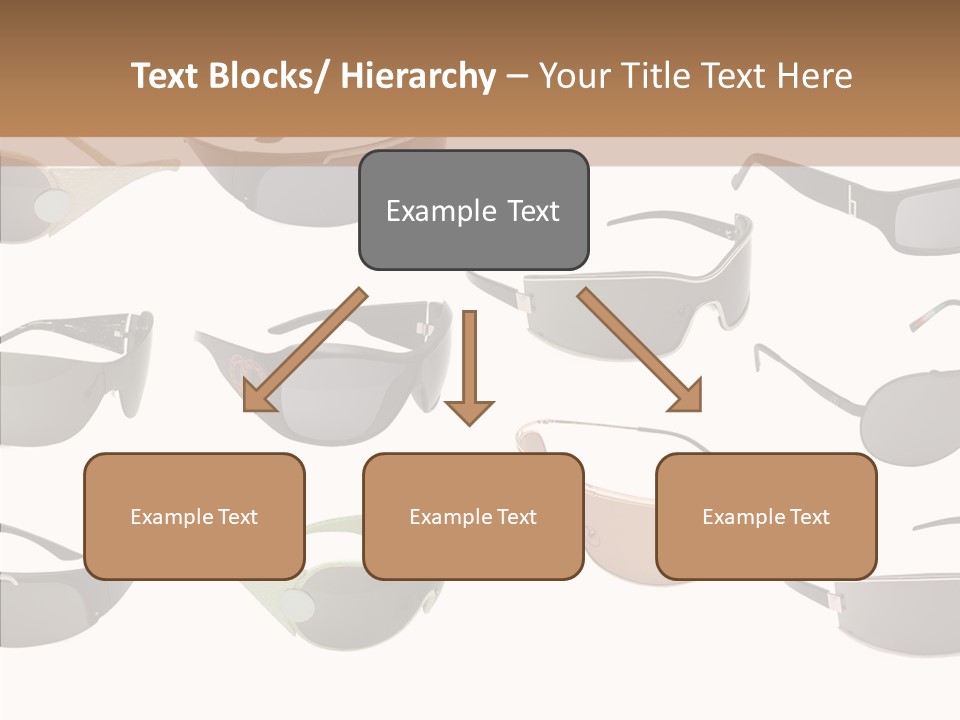 Optics Eye Glasses Pince Nez PowerPoint Template