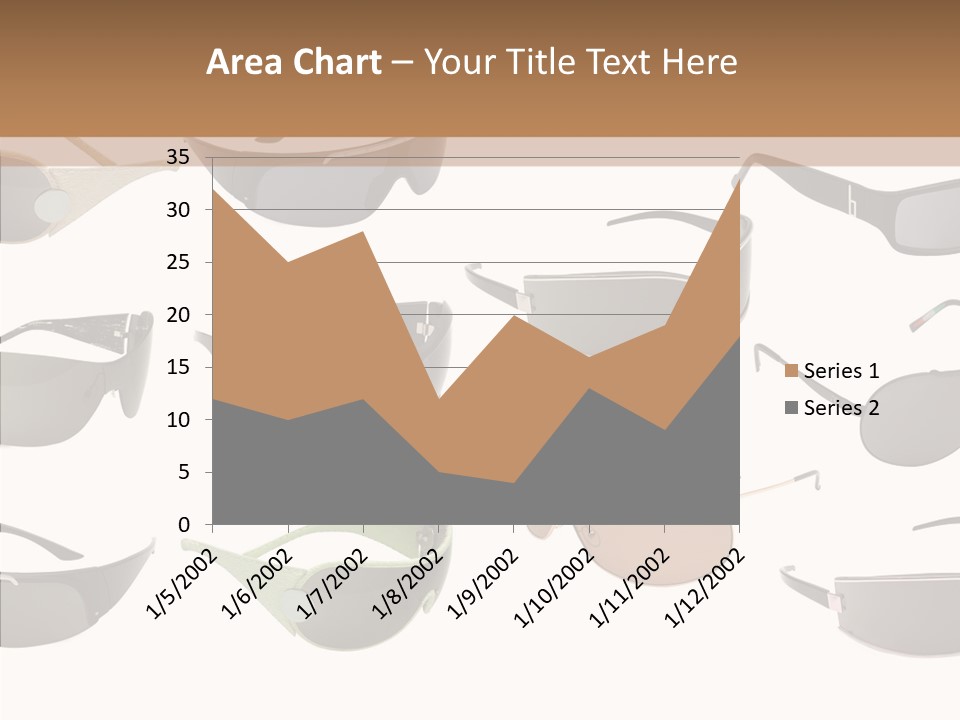 Optics Eye Glasses Pince Nez PowerPoint Template