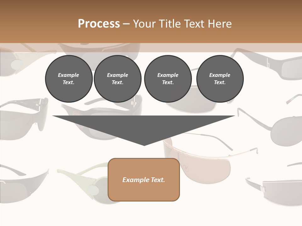 Optics Eye Glasses Pince Nez PowerPoint Template