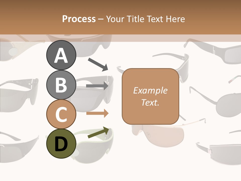 Optics Eye Glasses Pince Nez PowerPoint Template