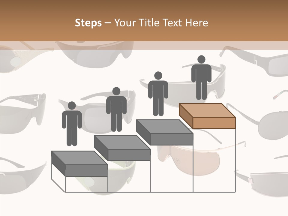 Optics Eye Glasses Pince Nez PowerPoint Template