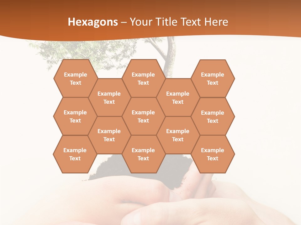 Commitment Branches Female PowerPoint Template