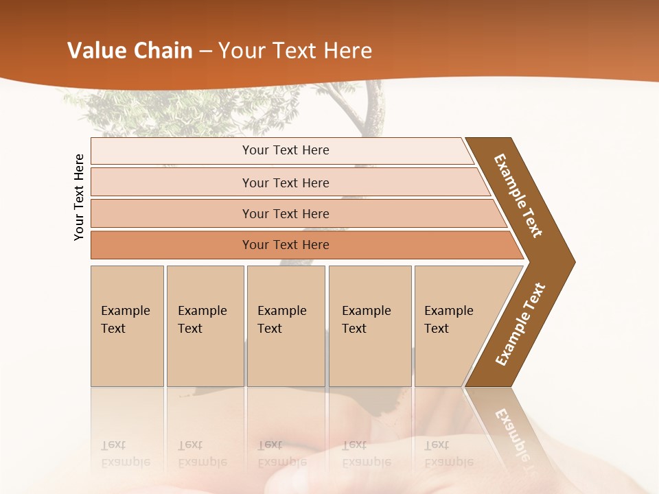 Commitment Branches Female PowerPoint Template