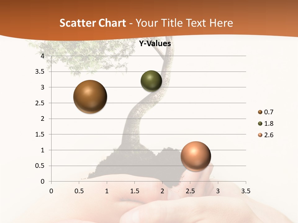 Commitment Branches Female PowerPoint Template